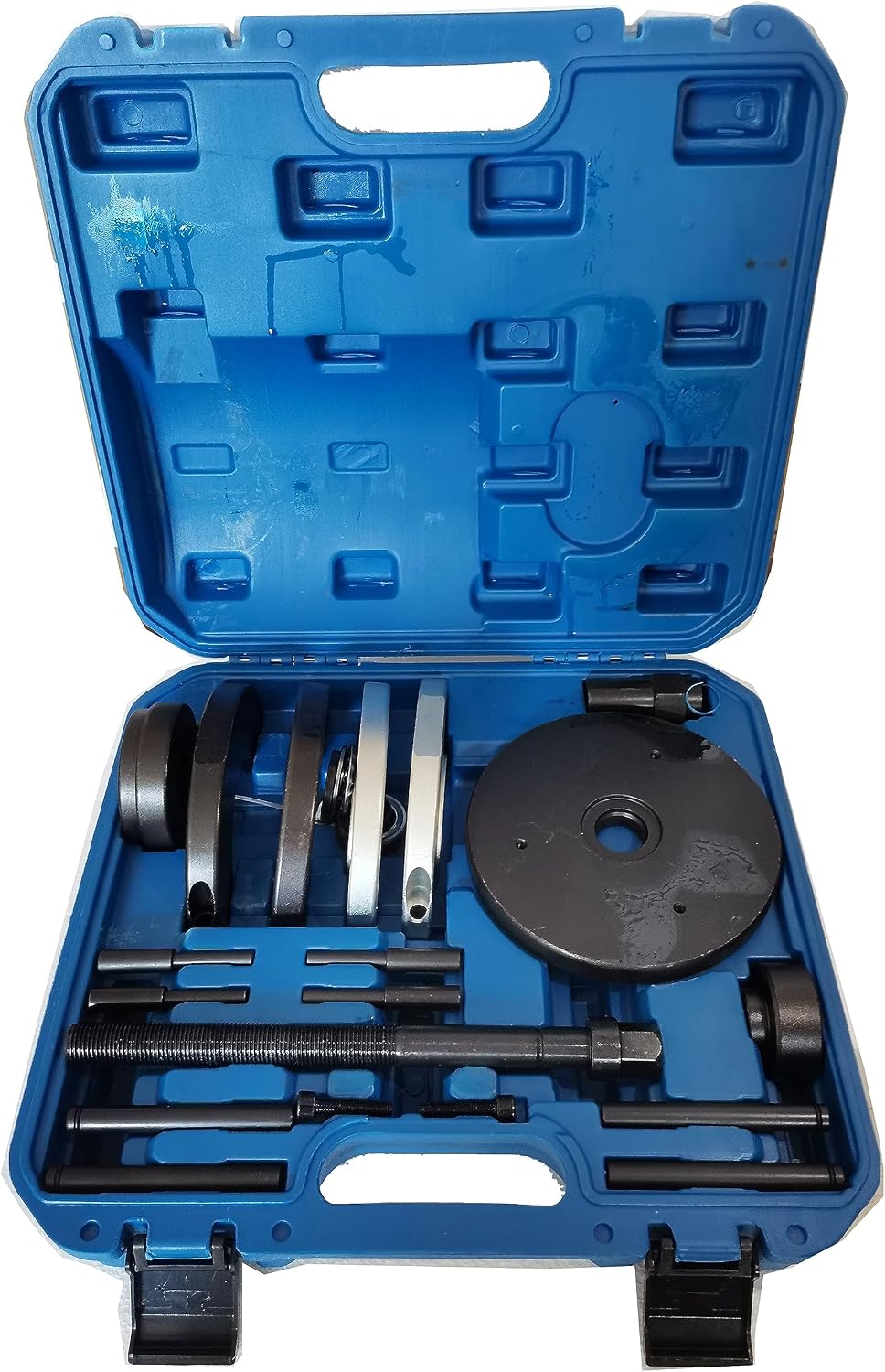 INTBUYING 20PCS Wheel Hub Bearing Unit Tool Set Installer Removal Automotive Mechanics Tool Kit Heavy Duty Bearing Splitter with Case 82mm