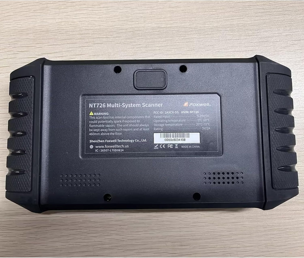 2026 FOXWELL NT726 OBD2 Scanner Diagnostic Tool, All System Bidirectional Scan Tool with TOP 12 Resets, Precise Car Diagnostic Scanner for All Vehicles, CAN-FD, FCA Autoauth, Lifetime Update, AutoVIN