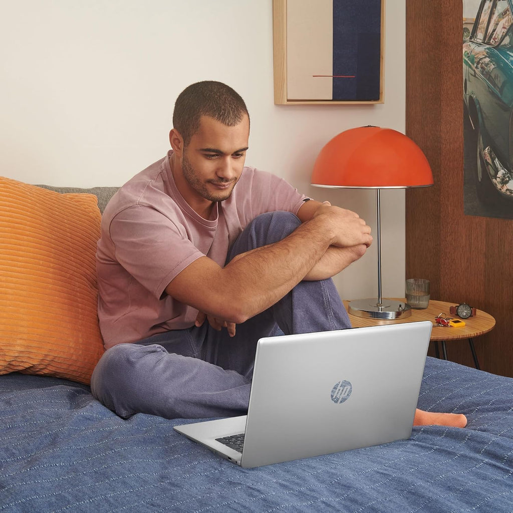 HP 17 inch Laptop, AMD Ryzen 5 7430U, 16 GB RAM, 1 TB SSD, 17.3' FHD Display, AMD Radeon Graphics, Long Battery Life, Anti-Glare,Wi-Fi 6, Microsoft Office Lifetime License & Windows 11 Pro