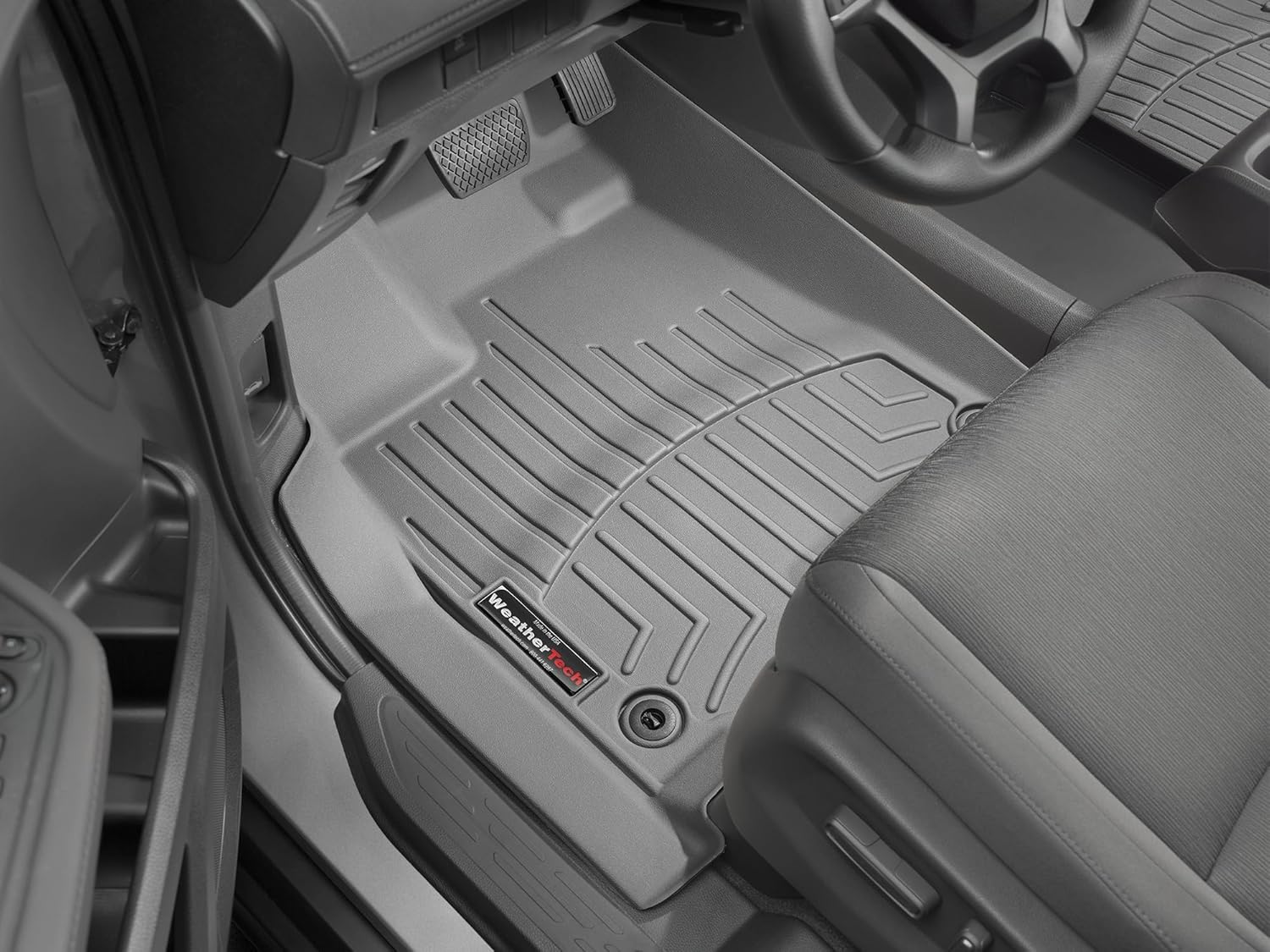 WeatherTech Custom Fit FloorLiner for Toyota Sienna - 1st, 2nd, and 3rd Row (Black)