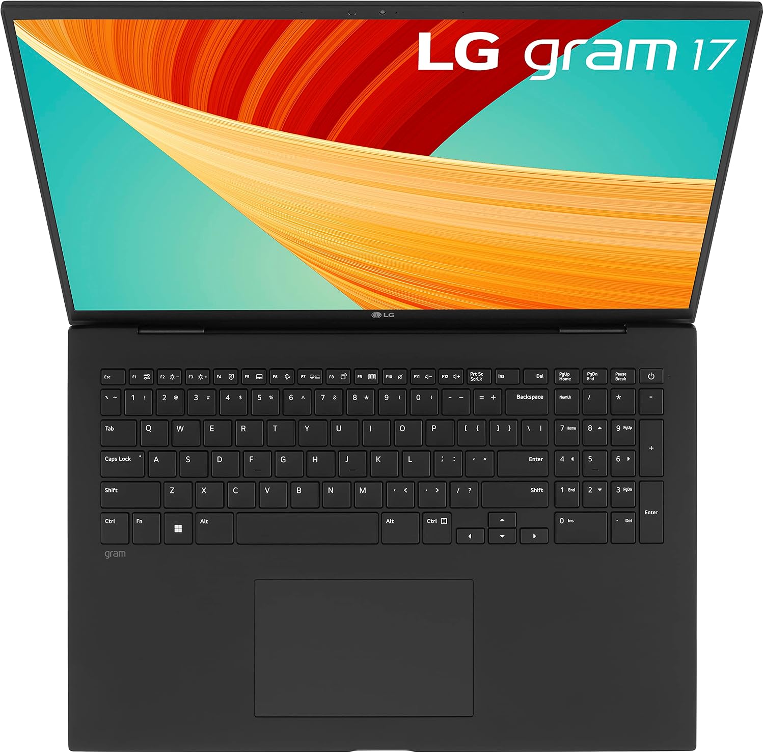 LG gram 17' Lightweight Laptop, Intel 13th Gen Core i7 Evo Platform, Windows 11 Home, 16GB RAM, 1TB SSD, Black