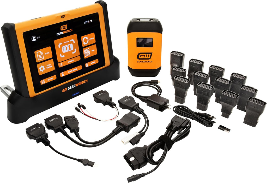 GEARWRENCH 10' Pro Command Wireless Bi-Directional Diagnostic Tablet with Rapid-Charge Dock, Includes 4 Years of Software Updates | GWSMART10