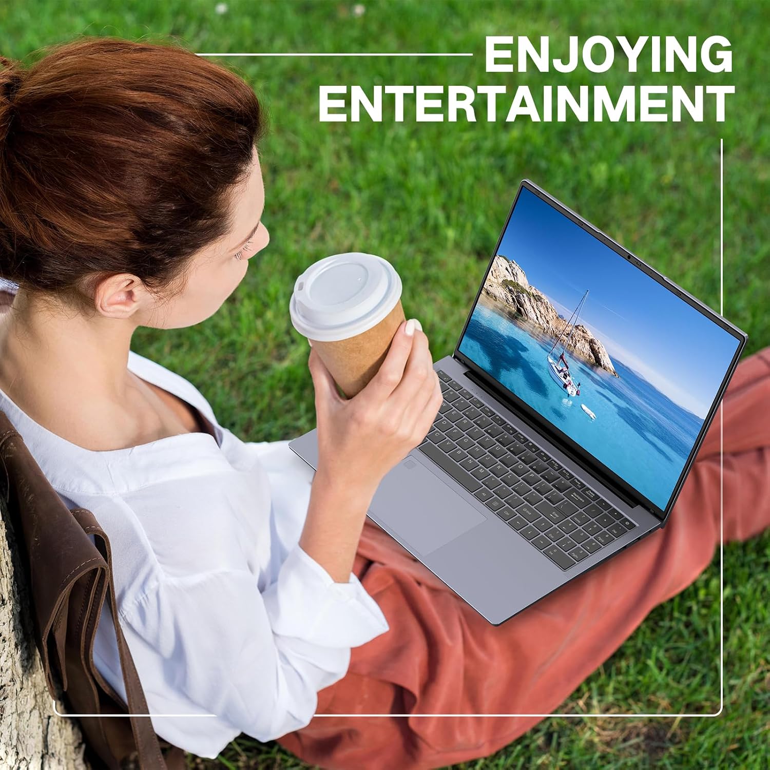 DERE Laptop,16 inch Laptop Comupter,Win11 | 16GB RAM 512GB SSD | Celeron N5805 | 2.5K QHD IPS Display|Fingerprint Unlock|Backlit Keyboard|WiFi 6|HDMI for Study,Business,Working,Sliver Gray