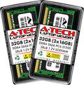 A-Tech 32GB Kit (2x16GB) RAM for Acer Nitro 5 AN515-54-5812 Gaming Laptop | DDR4 2666MHz SODIMM PC4-21300 (PC4-2666V) Memory Upgrade Modules