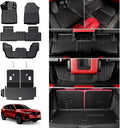 Floor Mats for 2022-2026 Acura MDX, All Weather TPE Cargo Mat with Seat Back Cover Door Sill Protectors for Acura MDX Accessories