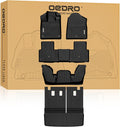 OEDRO Floor Mats & Trunk Mat with Backrest Mat Fit for Honda Pilot 2026 2025-2023,Custom Fit TPE All Weather Floor Liners, Back Seat Protector Accessories