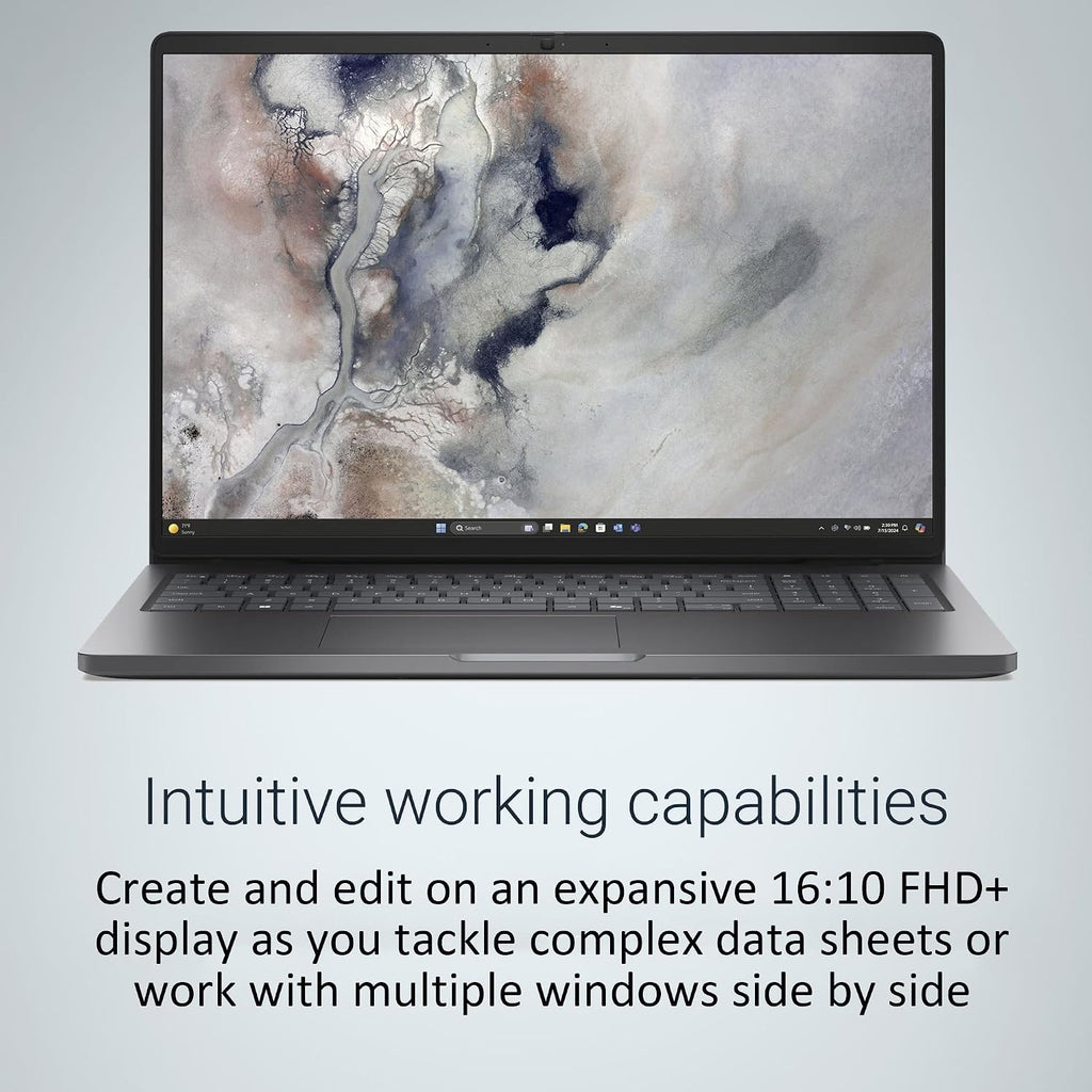 Dell Pro 16 (Next Gen Latitude 3550) Business Laptop (16' FHD+, AMD Ryzen 5 220 (> Intel i7-1255U), 32GB DDR5 RAM, 1TB SSD), 1080p IR Webcam, Backlit, 2x Thunderbolt 4, Wi-Fi 6E, Win 11 Pro, PC16255