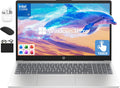 HP Touchscreen Laptop 2025 Flagship 15.6' HD, Lifetime Office 2024, 16GB RAM, 1.5TB Storage (1TB SSD + 500GB Ext), 6-Core Intel i3 Processor, Wi-Fi, Camera, Long Battery, HubxcelAccessory, Win 11 Pro
