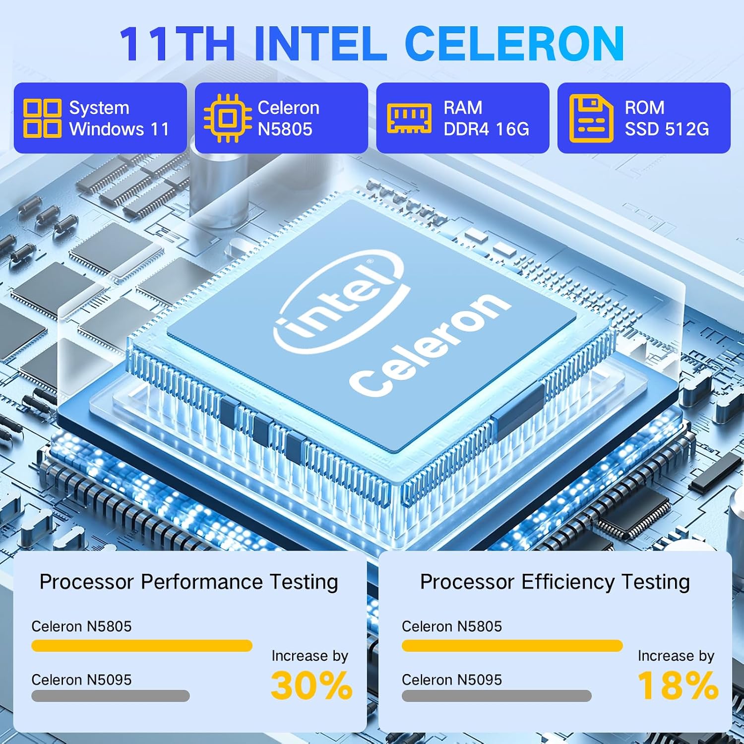 DERE Laptop,16 inch Laptop Comupter,Win11 | 16GB RAM 512GB SSD | Celeron N5805 | 2.5K QHD IPS Display|Fingerprint Unlock|Backlit Keyboard|WiFi 6|HDMI for Study,Business,Working,Sliver Gray