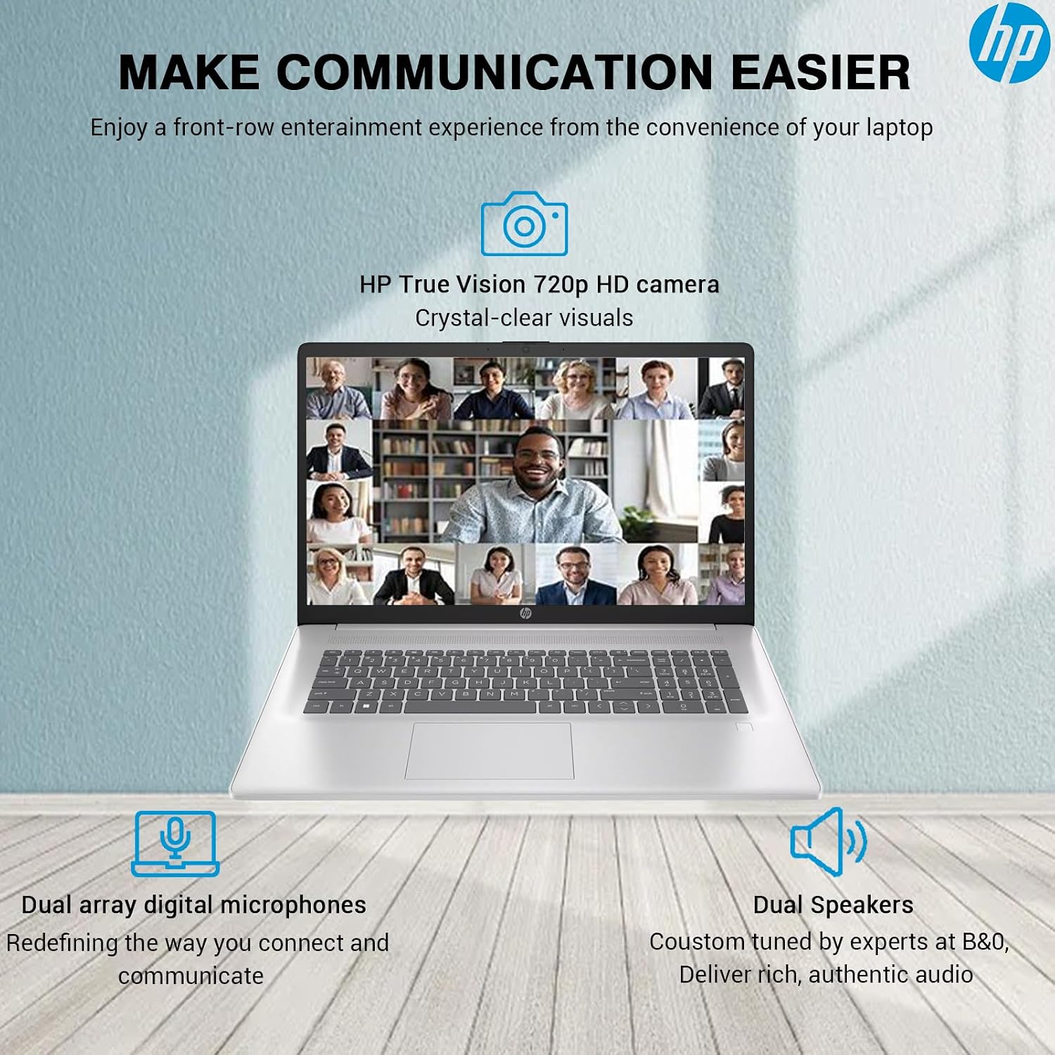 HP 17 Touchscreen Laptop Computer, 17.3' HD+ Touch Screen Business PC, Intel Core i7, 64GB RAM 2TB SSD, Windows 11 Pro, 10 Key Numeric Backlit Keyboard, Fingerprint Reader