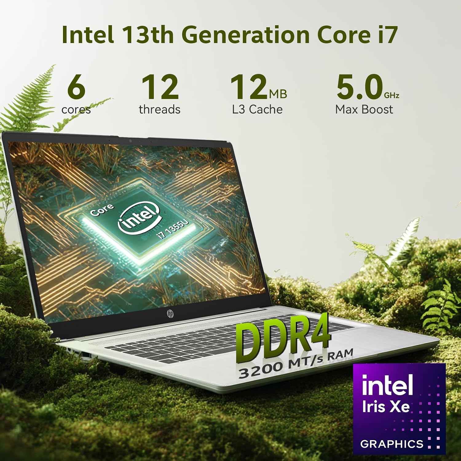 HP 15.6' Touchscreen Laptop, Intel Core i7-1355U (10-Core, Up to 5.0GHz), 32GB RAM 1TB SSD Windows 11 Pro, 15.6' FHD IPS, Copilot AI, Numeric Keyboard, Type-c, Patented KB Kit