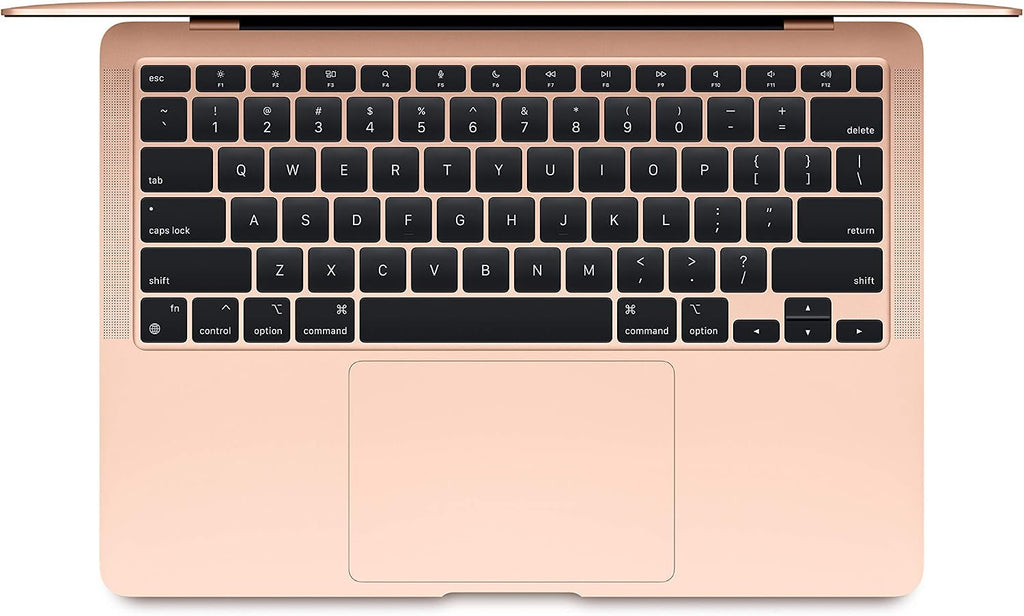 2020 Apple MacBook Air Laptop: Apple M1 Chip, 13' Retina Display, 8GB RAM, 256GB SSD Storage, Backlit Keyboard, FaceTime HD Camera, Touch ID. Works with iPhone/iPad; Gold