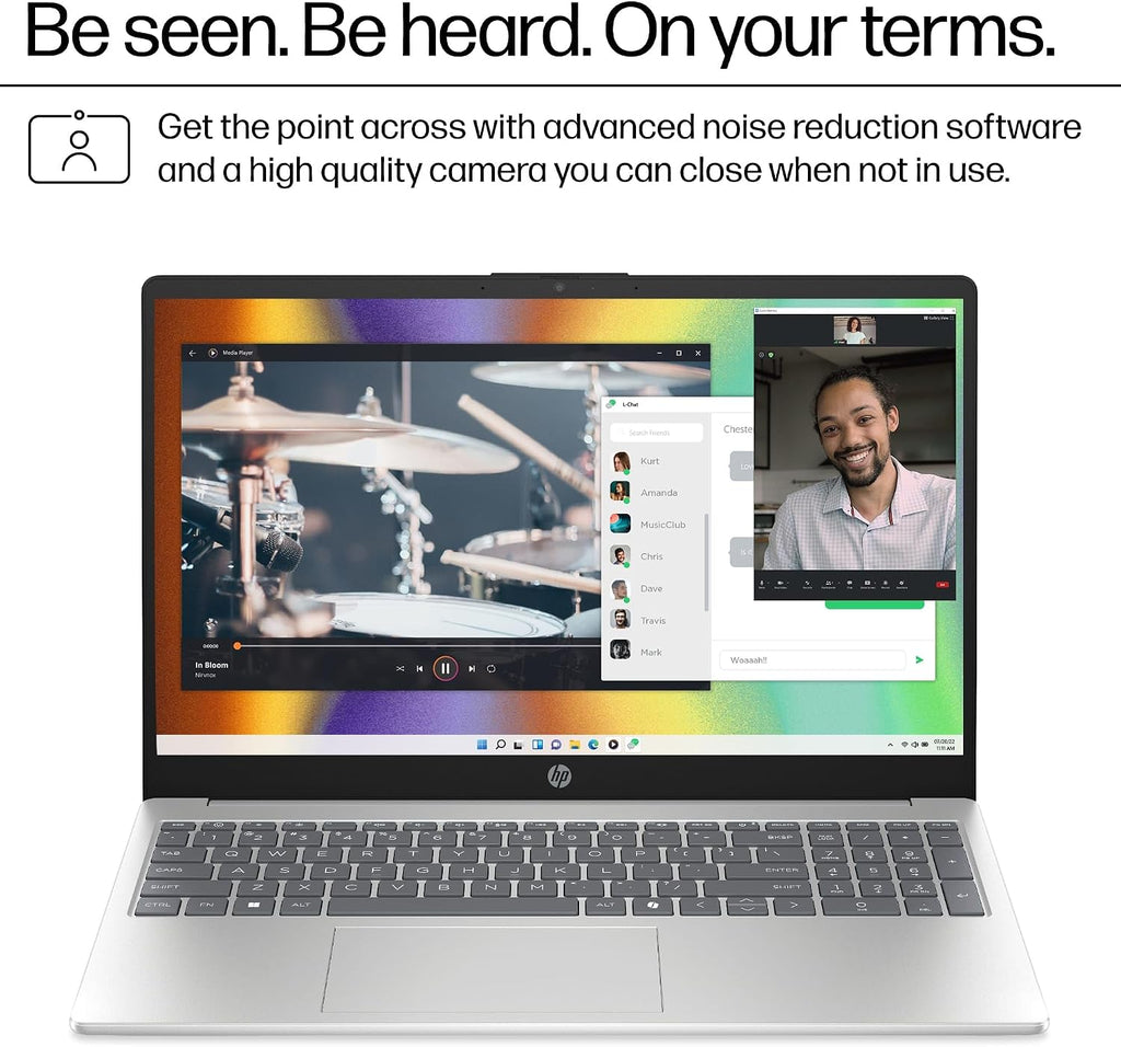 HP Touchscreen Laptop Computer for College Student Home Study & Business, 16GB RAM, 1TB PCIe SSD, 13th Gen Intel Core (Beat i5-1155G7), 15.6', WiFi 6, HDMI, Windows 11 Pro(Renewed)
