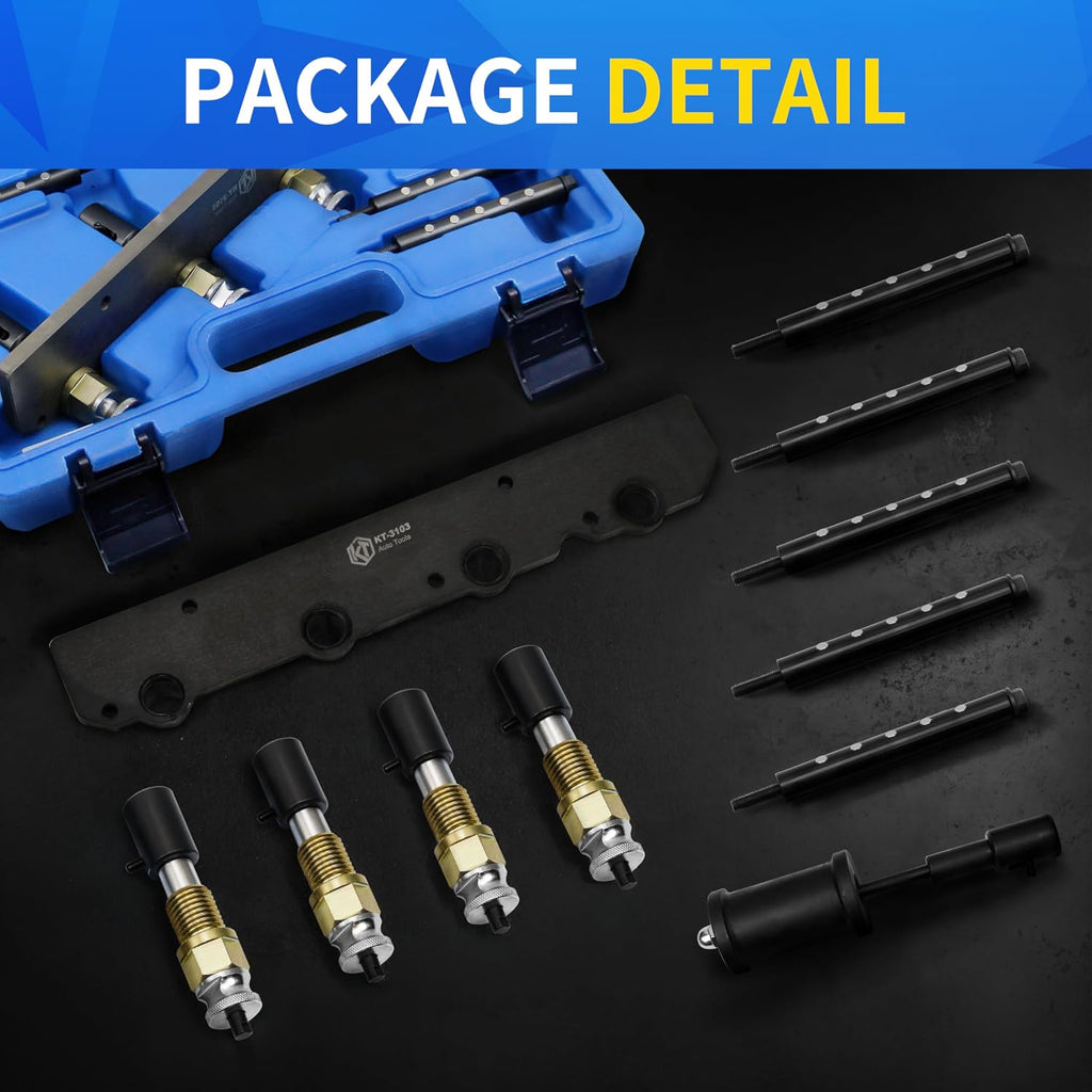 Fuel Injector Removal Install Tool Kit With Slide Hammer Puller, 2358417 2358022 Replacement Compatible with BMW B36 B38 B48 B58 A12 A15 Engines