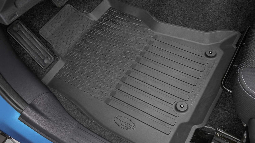 Subaru All Weather Floor Liner Mats Black (Set of 4) for 2019-2024 Subaru Forester - J501SSJ030 - Genuine OEM