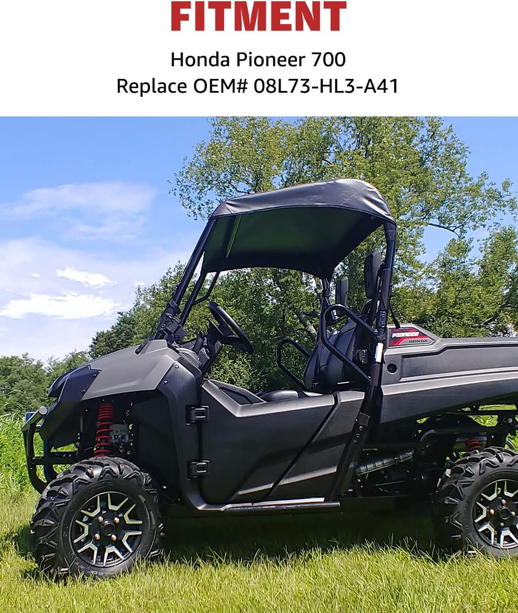 A & UTV PRO Under Dash Storage Pocket Box, Compatible with 2014-2024 Honda Pioneer 700 Accessories,Replace OEM #08L73-HL3-A41