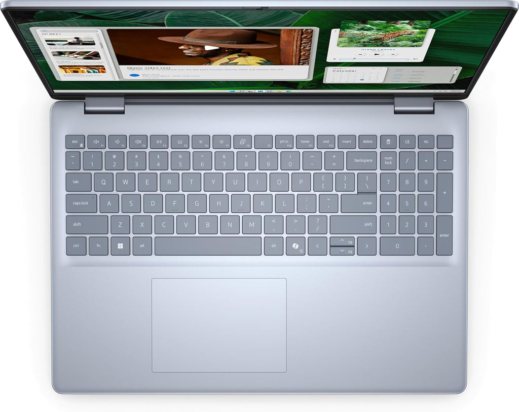 Dell Inspiron 16 Laptop Computer - 16' FHD+ Touchscreen • Intel 10-Core 7 150U(Beats i7-1355U) • Backlit Copilot Key Keyboard • Windows 11 Pro • Ice Blue • 64GB DDR5 + 1TB SSD