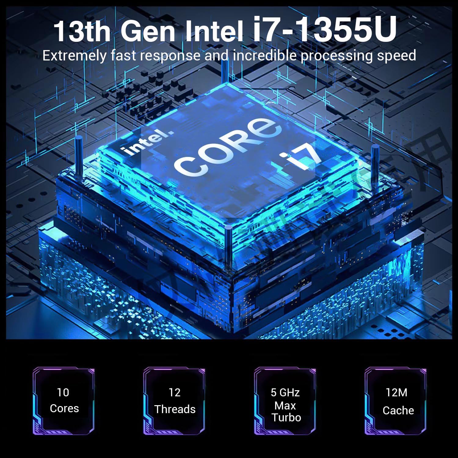 HP 17 Touchscreen Laptop Computer, 17.3' HD+ Touch Screen Business PC, Intel Core i7, 16GB RAM 512GB SSD, Windows 11 Pro, 10 Key Numeric Backlit Keyboard, Fingerprint Reader