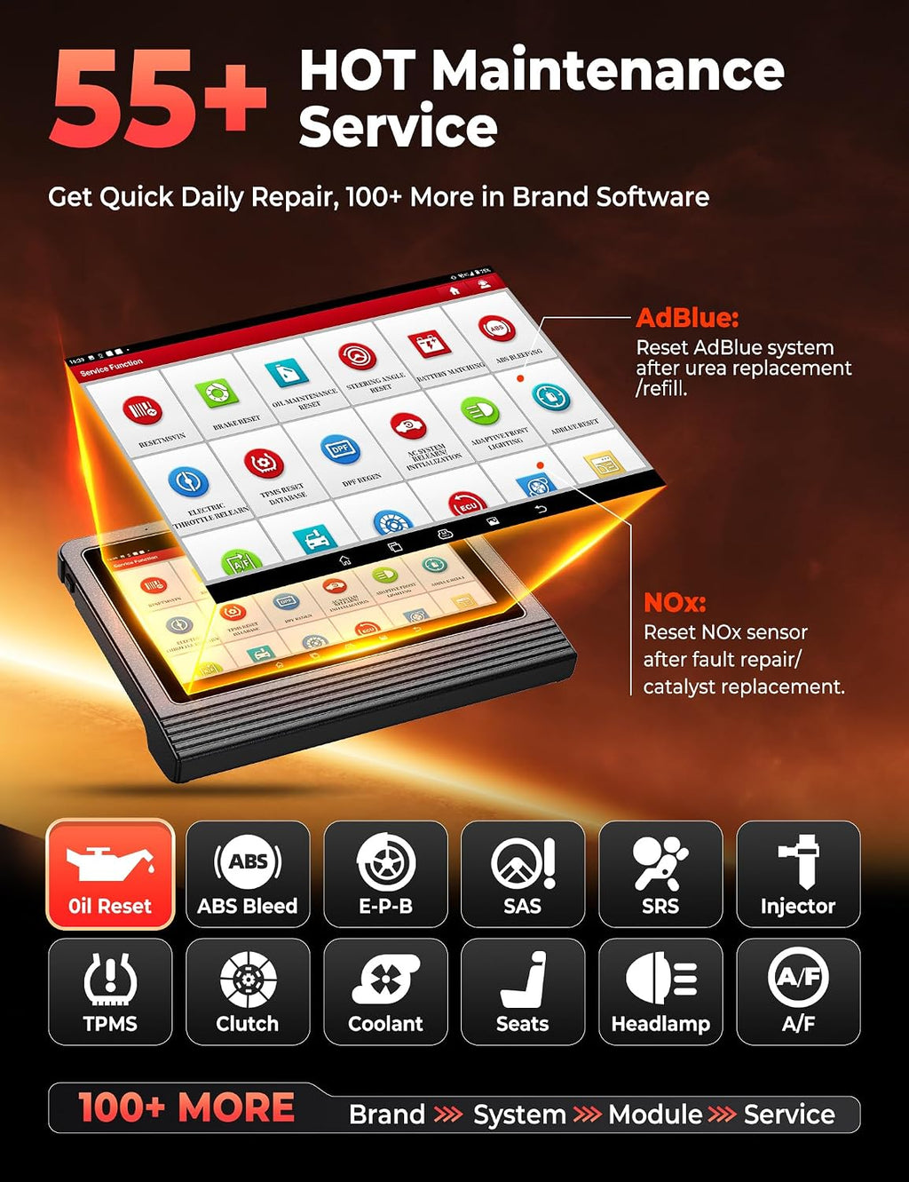 LAUNCH X431 PRO3 (V+) V5.0 Scanner, 2026 Upgrade All-in-One Bidirectional Scan Tool, Topology Map, Scan HD Trucks, DBSCar VII VCI, 55+ Services&Online Coding, All System,CANFD&DOIP, 2-Year Free Update