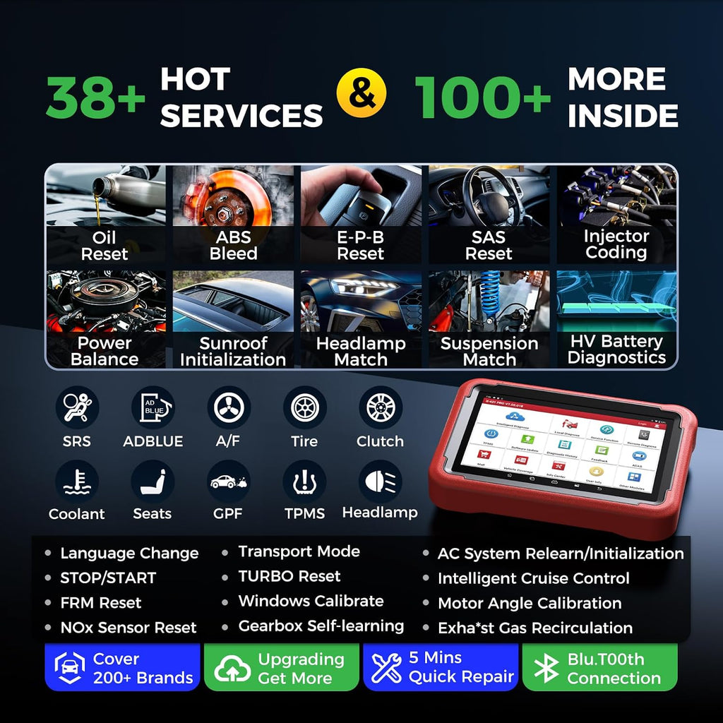2026 NEW LAUNCH X431 PROS V5.0 Bidirectional Scan Tool, Free Update, ECU Online Coding, CANFD&DOIP, FCA AutoAuth, V.A.G Guide, 37+ Reset for All Cars, OEM Full System Car Scanner