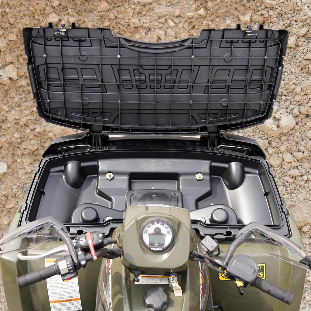 A & UTV PRO Lower Storage Box & Front Service Cover Kit for Polaris Sportsman 400 450 500 600 700 800 2005-2010 Accessories, Replace OEM # 2633162, 2633157, 2633355-070, 2203484, 2PCS