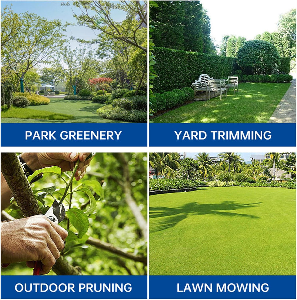 Handheld Electric Lawn Mower Portable Lawn Mowing Tool for Agriculture Household Cordless Weeder Garden Mowing Tool Lawn Brusher,24V/4.0Ah