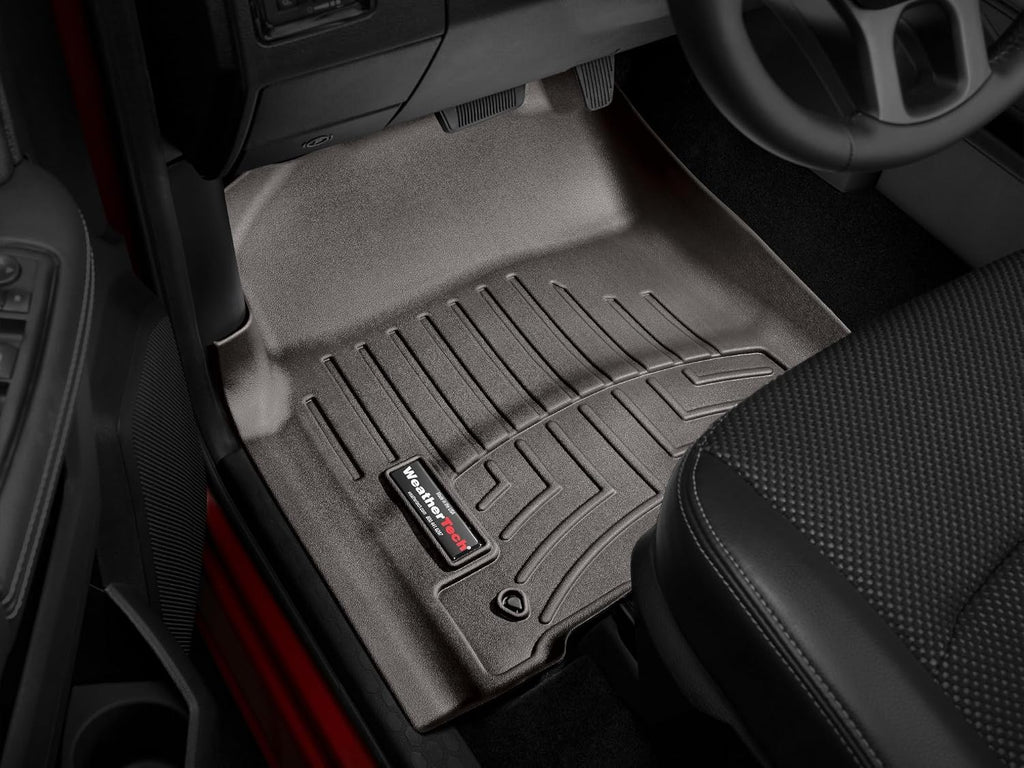 Weathertech Custom Fit FloorLiners for Dodge Ram Truck 1500 Classic -1st Row (474781), Cocoa