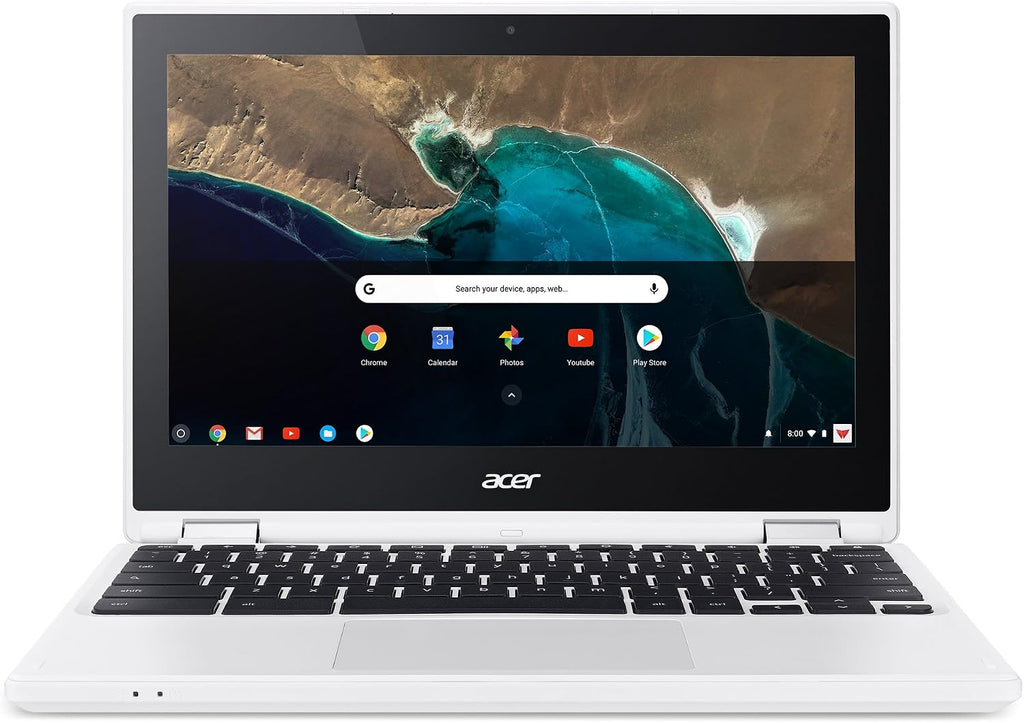 acer Chromebook R 11 Convertible, 11.6-Inch HD Touch, Intel Celeron N3150, 4GB DDR3L, 32GB, CB5-132T-C1LK, Denim White