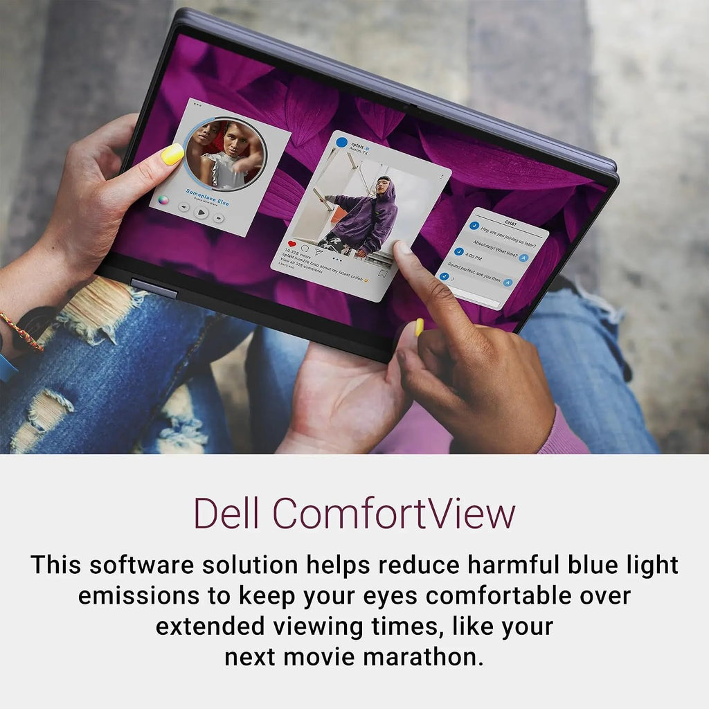 Dell 2026 Inspiron 14 7445 2-in-1 Business Laptop, 14.0' Touchscreen IPS FHD+ Display (AMD Ryzen 5 8640HS, 32GB DDR5, 1TB SSD, AI Copilot, Backlit KYB, Fingerprint, WiFi 6E, BT 5.3, Win 11 Pro)