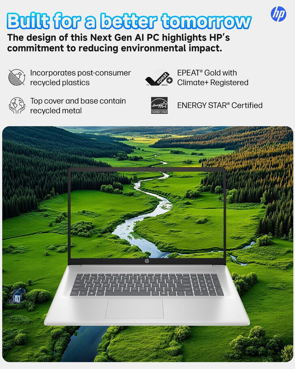 HP 17 Laptop for Business & Students 2025, 17.3' HD+ IPS Display, Intel 8-Core i3-N305(Up to 3.8GHz), 32 GB RAM, 2 TB SSD, Copilot Key, Fast Charge, Long Battery Life, Windows 11 Pro, Accessory Kit