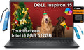 Dell Inspiron 15 Touchscreen Laptop (15.6' FHD LED, Intel Core i5-1334U (>i7-1255U), 8GB RAM, 512GB SSD) Business & Home, Fast Charge, Inspiron 3000 3530, IST HUB &SD Card, Win 11 Home in S w/Copilot