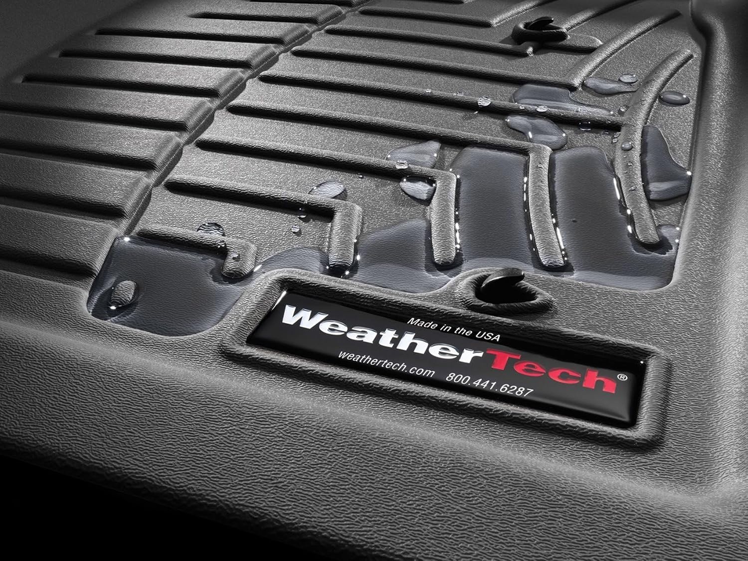 WeatherTech Custom Fit FloorLiners for Hyundai Tucson, Santa Cruz, Tucson Hybrid - 1st Row (4616781), Grey