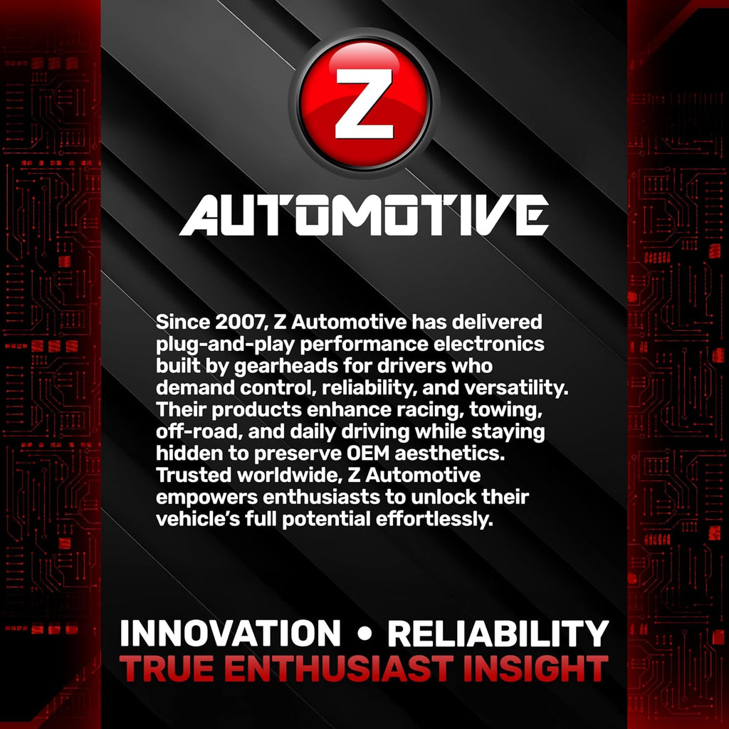 Z Automotive DASM Whisperer fits 2025-2026 Wrangler JL, Wrangler 4xe & Gladiator JT | Quick Fix | Custom Fit | Improves Handling and Performance | OEM Quality | Easy Installation
