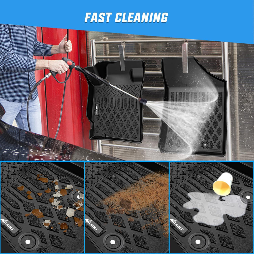 Nilight TPE Floor Mats for Nissan Altima 2007 2008 2009 2010 2011 2012 All Weather Custom Fit Heavy Duty Floor Liners
