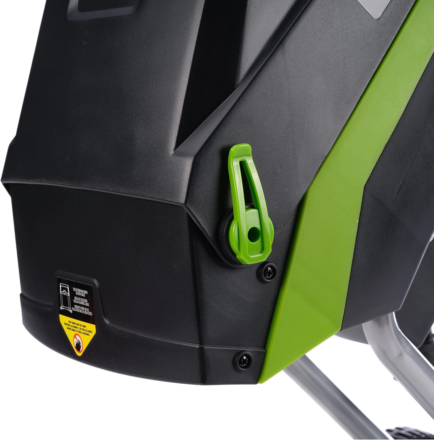 Earthwise GS015 15-Amp Electric Corded Chipper/Shredder with Collection Bag