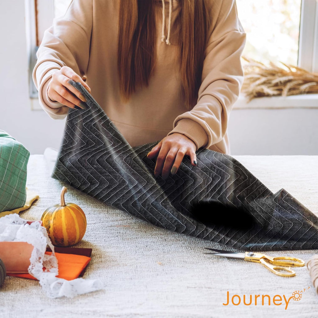 Moving Blankets 72'x80' 12 pack, (45 lb/dz weight), Heavy Duty Moving Blanket, Deluxe Quality Padded Packing Blankets for Furniture Shipping and storage, Black (12 Deluxe Black Blankets 45 lbs/Dozen)