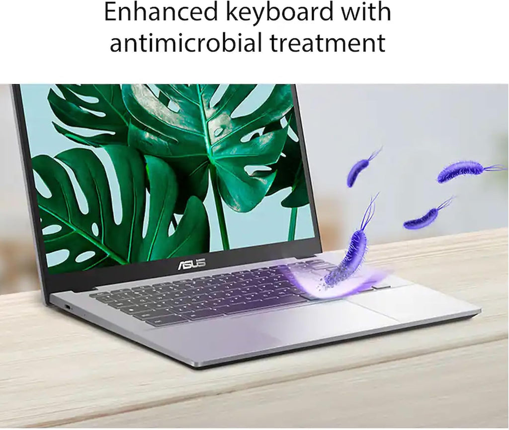 ASUS Chromebook Plus CX34 Laptop (14' FHD Touchscreen, Intel Core i5-1335U, 8GB RAM, 256GB Storage (128GB+128GB SD)) Enterprise Business, Student, 1080p Webcam, Google AI, IST HUB, Wi-Fi 6E, Chrome OS