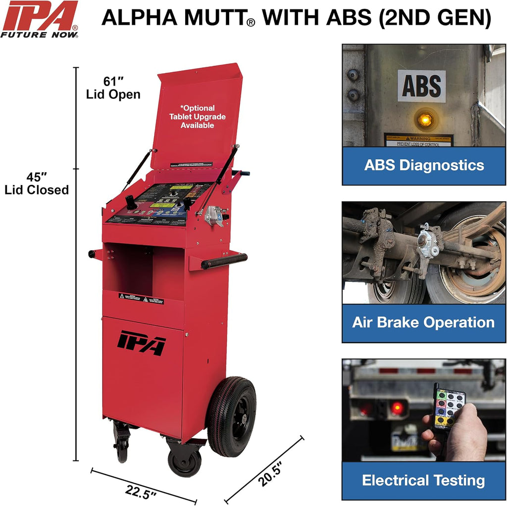 Innovative Products of America #5710A Alpha MUTT (2nd Gen) with ABS, Shop Model (No Tablet)