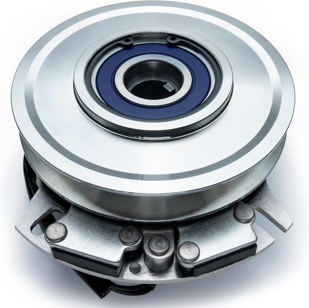 HD Switch High Torque 130ftlb (OEM 105) BIGBearing Solid Steel Billet Pulley Electric PTO Clutch for Exmark 135-2498 5219-229 5219229 Staris E