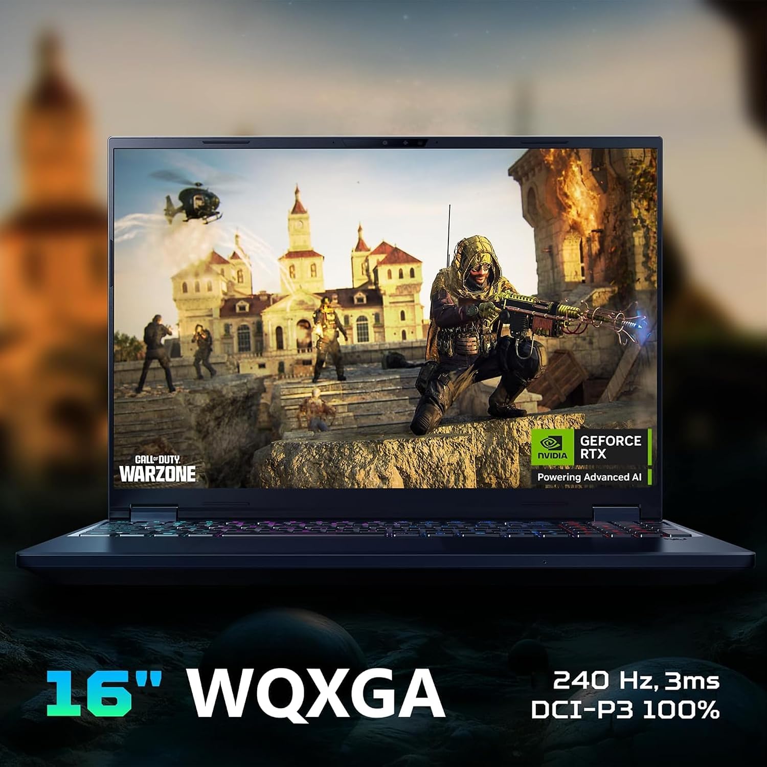 acer Predator Helios Neo 16 AI Gaming Laptop | 16' WQXGA IPS 240Hz | Intel Core Ultra 9 275HX | 64GB DDR5 1TB SSD | GeForce RTX 5070 Ti (Up to 992 AI Tops) | RGB Backlit Win11 Pro w/DLCA Accessory