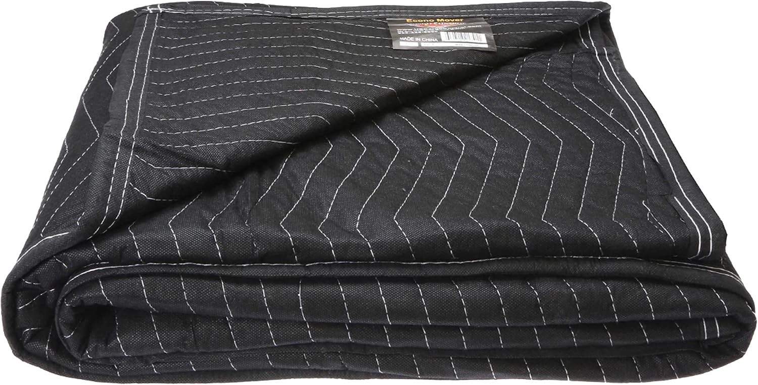 US Cargo Control 54 lb/Dozen, 80'x72' Large Moving Blanket, MBECONO54 Econo Mover, 12-Pack