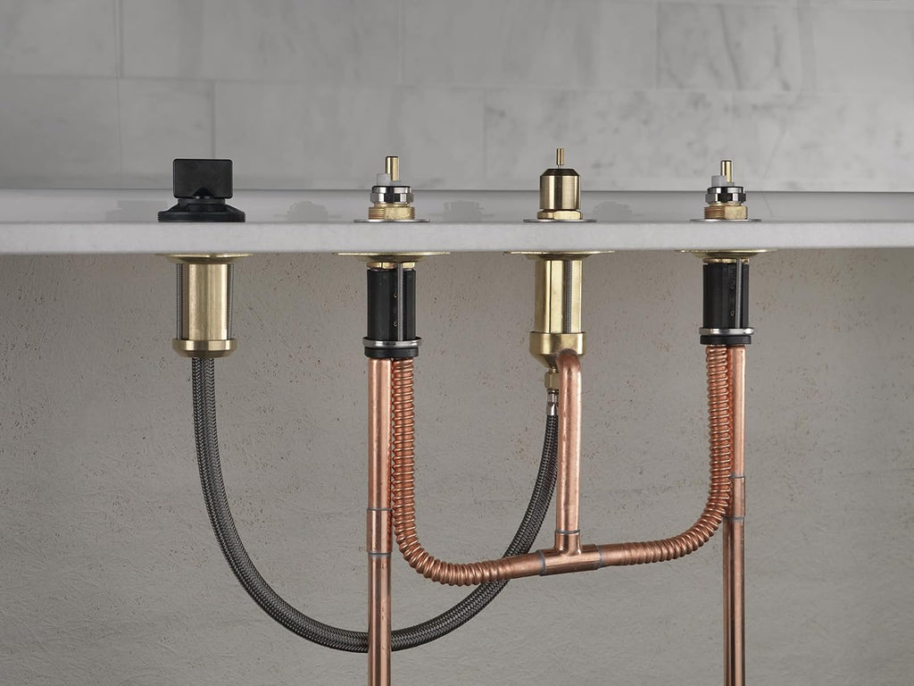 Delta Faucet Roman Tub Rough-In Valve for Delta 2-Handle Roman Tub Bath Faucets with Hand Showers R4707