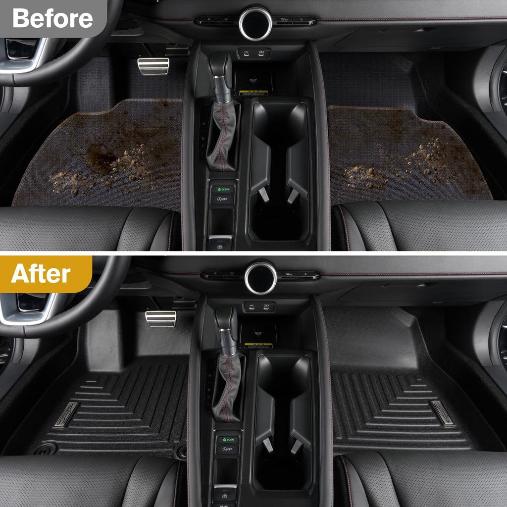 Floor Mats & Cargo Liner for 2026 Subaru Outback,TPE All Weather Protection Slush Floor Liner for 2026 Subaru Outback Accessories(Trunk Mat+Backrest Mat+Floor Mat)