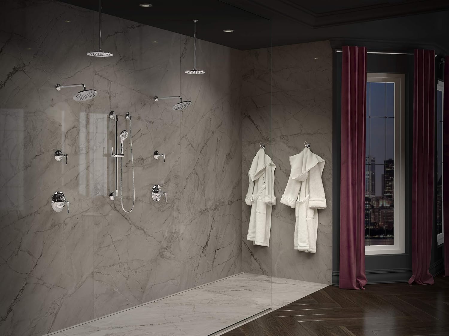 Pfister LG89-7RHC Rhen 1-Handle Shower Only Trim, Polished Chrome