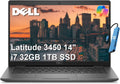 Dell Latitude 3450 3000 Business Laptop (14' FHD Anti-Glare, Intel Core i7-1355U, 32GB DDR5 RAM, 1TB SSD) Backlit, Fingerprint, RJ-45, 1080p HDR IR Webcam, Wi-Fi 6E, IST HUB, Win 11 Pro w/Copilot