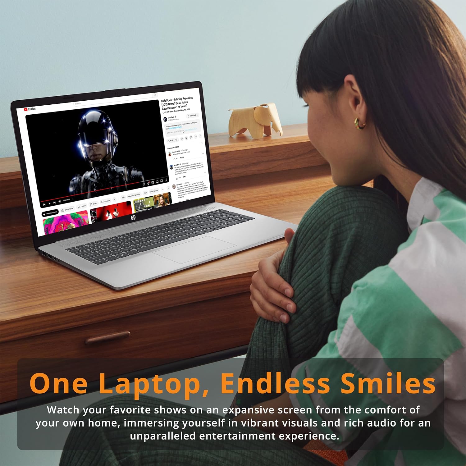 HP 17.3' FHD Business Laptop, Intel 5-120U 16GB DDR4 RAM, 512GB PCIe SSD, Integrated Intel Graphics, Backlit Keyboard, HD Webcam, Win 11 Pro, Silver (Renewed)