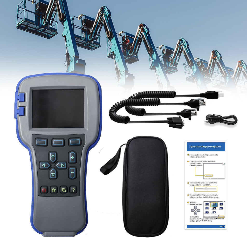 1313-4331 Handheld Programmer for Golf Carts, 1313-4431 OEM Grade Tool | Universal Diagnostic Programming Tool for Curtis Controllers, 1313-4401 Handset Programmer for Forklifts, AWP, Easy-to-Use