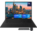 LG Gram 17' WQXGA Touchscreen Copilot+ PC Laptop, Intel Ultra 7 258V, 32GB LPDDR5X, 5TB Storage (4TB SSD+1TB Docking Station), Intel Arc Graphics, Backlit Keyboard, FHD Webcam, Wi-Fi 7, Win 11, Black