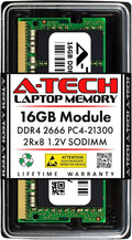 A-Tech 16GB RAM for Acer Nitro 5 AN515-54-5812 Gaming Laptop | DDR4 2666MHz SODIMM PC4-21300 (PC4-2666V) Memory Upgrade Module