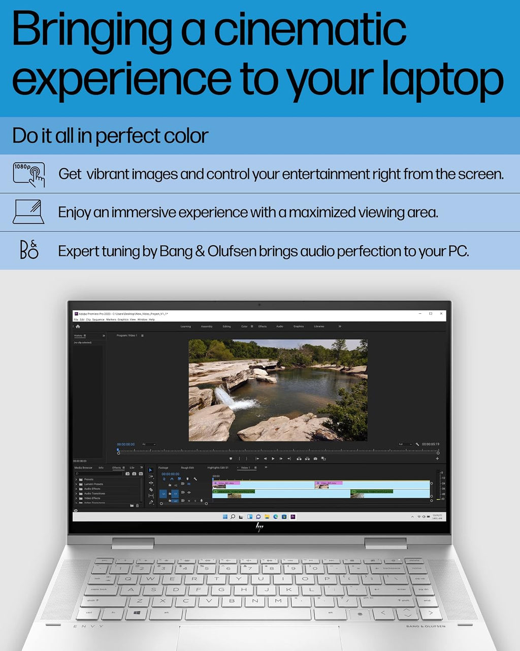 HP Envy x360 Convertible 15-inch Laptop, Intel Core i7-1260P Processor, Intel Iris Xe Graphics, 16 GB RAM, 1 TB SSD, Windows 11 Home (15-es2026nr, Natural Silver Aluminum)